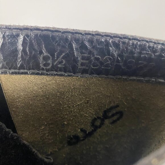 Men's Black Leather Boots - Picture 12 of 13